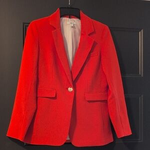 Bar III Vibrant Red Blazer